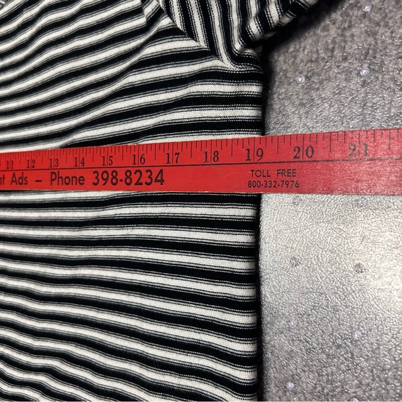 Free People We The Free Striped Keyhole Peekaboo Back Dress Size Medium - Picture 5 of 6